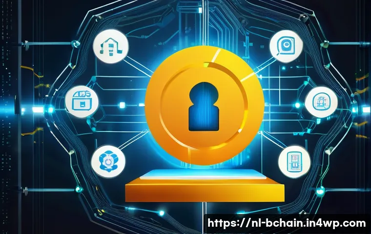 블록체인 개발을 위한 온라인 교육 플랫폼 추천 - **"A visually captivating and futuristic representation of blockchain technology extending its influ...